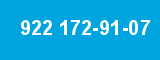 922 172-91-07
